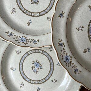Royal Doulton 3 Dinner Plates 10.5" Lambethare Dorset LS1049 England 1983